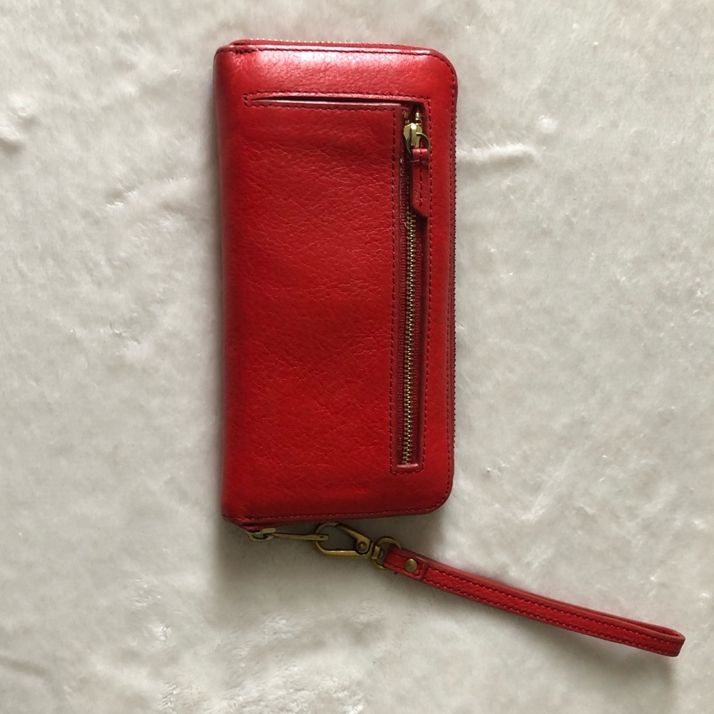 Red Fossil Wallet - image 2
